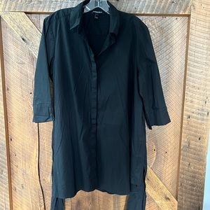 Isabella Oliver Black Button Down Maternity Shirt